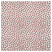 Red Modern Ladybug Stoff (Muster)