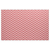 Red Modern Zickzack Large Scale Stoff (Yard (91,4 cm))