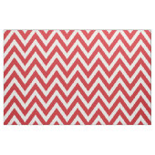Red Modern Zickzack Large Scale Stoff (Fat Quarter (45,7 x 55,9 cm))