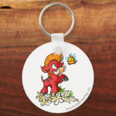 Red Moehog und Buzz Schlüsselanhänger (Vorderseite)