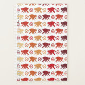 Red Monkeys Pattern Planer (Vorderseite)