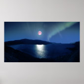 Red Moon Aurora Poster (Vorne)