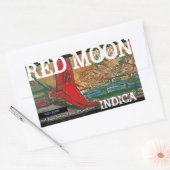 RED MOON INDICA RECHTECKIGER AUFKLEBER (Umschlag)