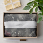 Red Moon Moth Seidenpapier (Geschenk)