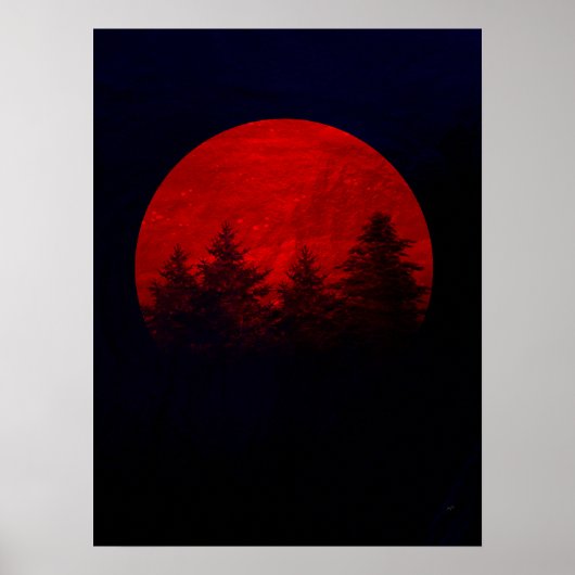 Red Moon Poster (Vorne)