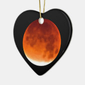 Red Moon Risiing Keramik Ornament (Links)
