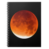 Red Moon Risiing Notizblock (Vorderseite)