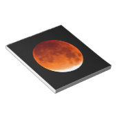 Red Moon Risiing Notizblock (angewinkelt)