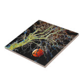 Red Moon Rising Fliese (Seite)