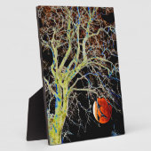 Red Moon Rising Fotoplatte (Seite)