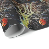 Red Moon Rising Geschenkpapier (Rolleneckpunkt)