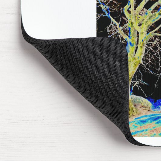 Red Moon Rising Mousepad (Ecke)