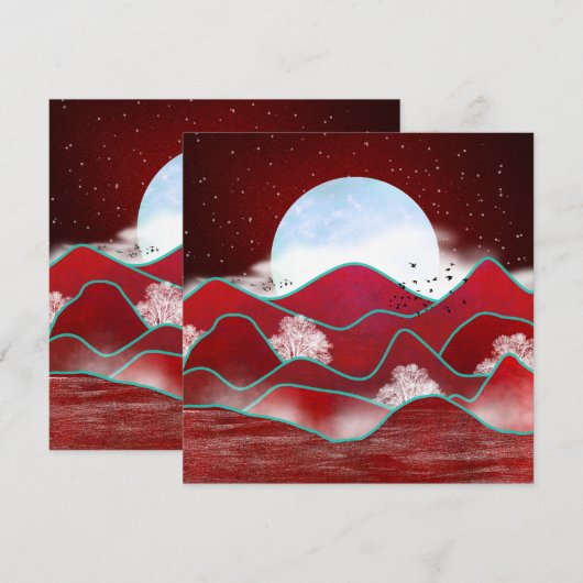 Red Moonrise (Vorne/Hinten)