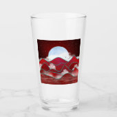 Red Moonrise Glas (Vorderseite)