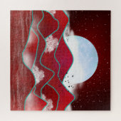 Red Moonrise Puzzle (Horizontal)