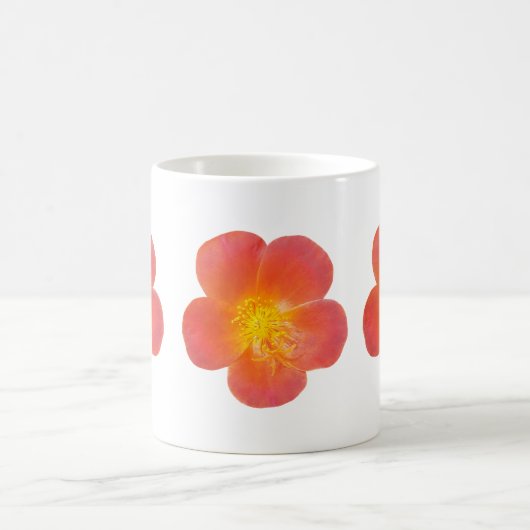 Red Moss Roses Mug Kaffeetasse (Mittel)