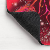 Red Mouse Pad Bull läuft in der Starry Night Mousepad (Ecke)