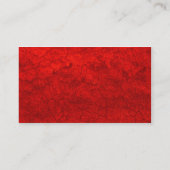 Red Mud - Maßgeschneiderter Visitenkarte (Rückseite)