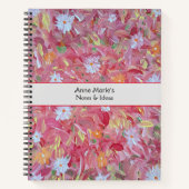 Red Mulberry Personalisiert Notebook Notizblock (Vorderseite)