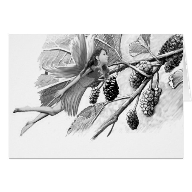 Red Mulberry Tree Fairy (Vorderseite (Horizontal))