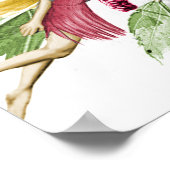 Red Mulberry Tree Fairy Poster (Ecke)