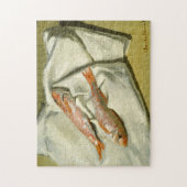 Red Mullets Monet Fine Art Puzzle (Vertikal)