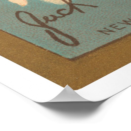 Red Murray Giants Baseball 1911 Poster (Ecke)