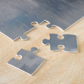 Red Muscle Car Kopf auf Puzzle (Seite)