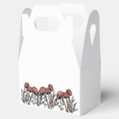 Red Mushroom Caps Gevor Box Geschenkschachtel (Geöffnet)