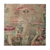 Red Mushroom Fliese (Vorderseite)