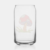 Red Mushroom Glass Dosenglas (Rückseite)