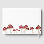 Red Mushroom Little Fun Typ Woodland Babydusche Gästebuch (Rückseite)