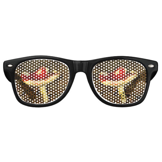 Red Mushroom Sonnenbrille (Vorderseite)