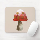 Red Mushroom Toadstool Magie Mousepad (Mit Mouse)