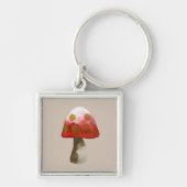 Red Mushroom Toadstool Magie Schlüsselanhänger (Vorne)