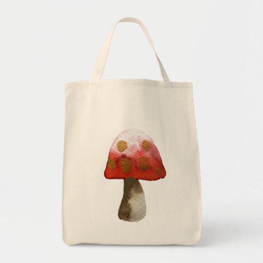 Red Mushroom Toadstool Magie Tragetasche (Vorne)