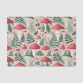 Red Mushrooms Decoupage Seidenpapier (Vorderseite)