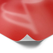 Red Music Poster (Ecke)