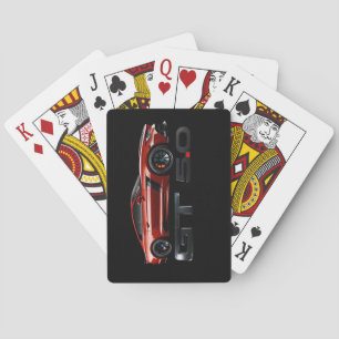 Red Mustang Playing Cards Spielkarten
