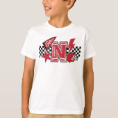 Red N Football Fan T-Shirt (Vorderseite)