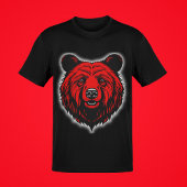 Red N Rough Grizzly Bear Tough Typ TShirt