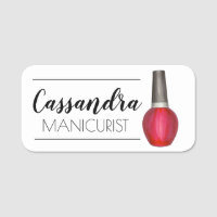 Red Nail Polnisch Flasche Beauty Manicurist Künstl
