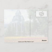 Red National Art Gallery, Ottawa, Kanada Blume Postkarte (Rückseite)