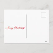 Red Nativity Frohe Weihnachten (Rückseite)