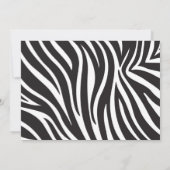 Red Naughty oder Nice Lingerie Brautparty Einladung (Rückseite)