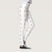 Red Nautic Anchors Leggings (Rechts)