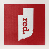 RED NEBRASKA PUZZLE (Horizontal)