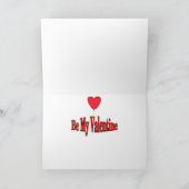 Red Neck Cupid Feiertagskarte (Innenseite)