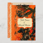 Red Neck Wedding Einladung (Vorne/Hinten)