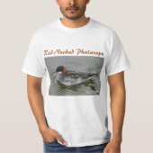 Red-Necked Phalarope Shirt von RoseWrites (Vorderseite)